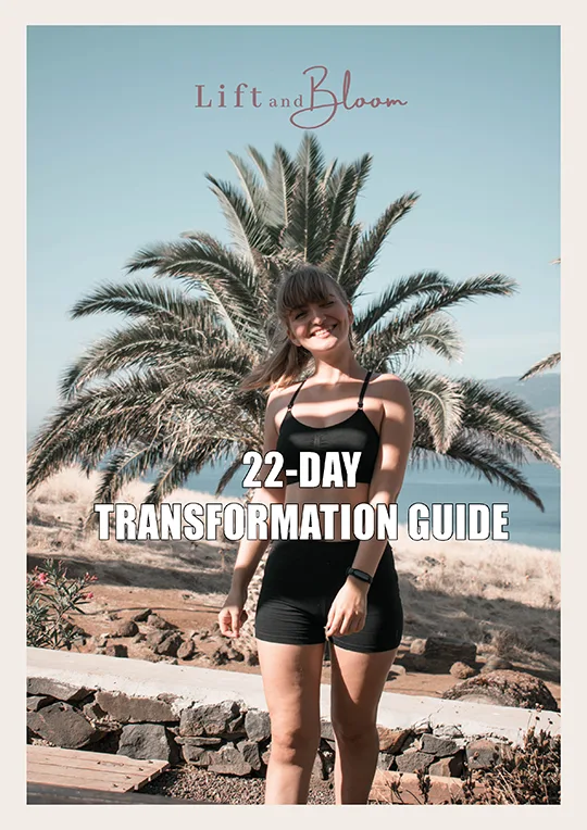 The 22-day Transformation Challenge ebook guide cover
